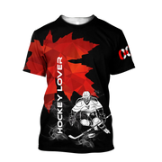 Canada Flag Graphic T-Shirt – 3D Print Oversized Tee | OWNLUXE