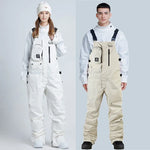 Load image into Gallery viewer, Unisex Waterproof Ski Overalls – Insulated &amp; Thermal Snow Pants
