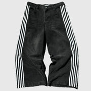 2026 American Trend Straight Jeans - Hip Hop Wide Leg Unisex