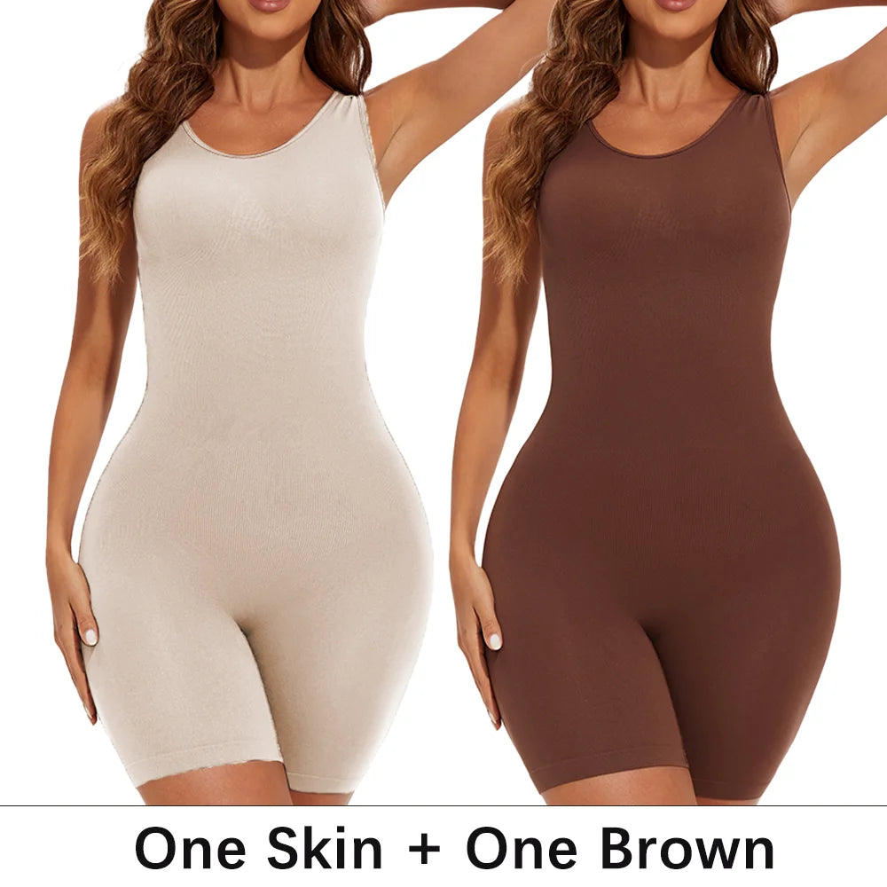 Firm Control Shaping Bodysuit – Wire‑Free, Cupless Shapewear