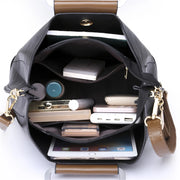 Soft Vintage Convertible Tote Bag - Crossbody Handbag for Women