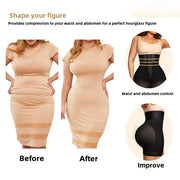 High Waist Butt Lifter Shaper Shorts - Firm Tummy Control Shapewear
