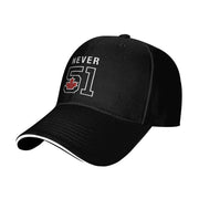 Never 51 Canada Pride Baseball Cap – Unisex Trucker Snapback
