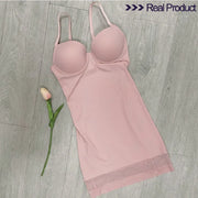 Slimming Shapewear Slip Dress Body Shaper with Cups