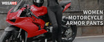 Load image into Gallery viewer, Women's Motorcycle Riding Pants - CE Armor Protection Summer Breathable
