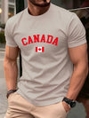 Canada Flag Oversized Cotton T-Shirt | OWNLUXE