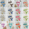 Women's Printed Triangle-Cup Bikini Set | OWNLUXE