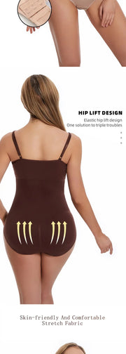Tank Top Bodysuit Shapewear with Tummy Control & Shorts