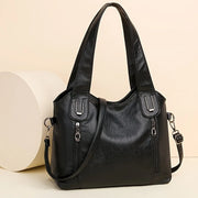 Spacious Leather Removable-Strap Crossbody Bag | OWNLUXE