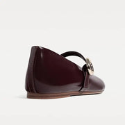 Women's Round Toe Leather Flats – Shop at OWNLUXE