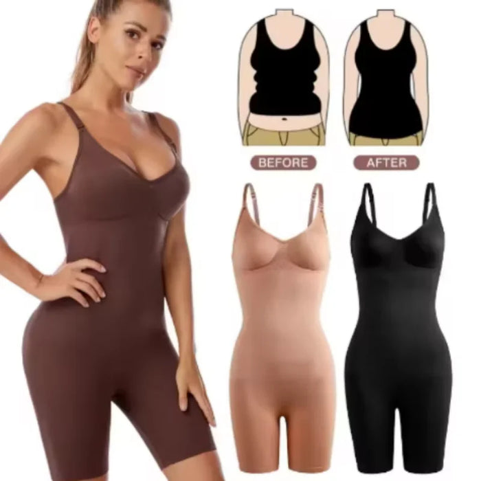 Tummy-Control Butt-Lifting Seamless Body Shaper – Shop at OWNLUXE