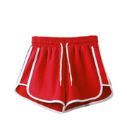 Striped Relaxed-Fit Sport Yoga Shorts | OWNLUXE