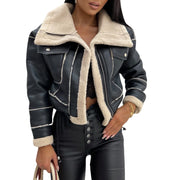 Women’s Stand-Collar Cotton Jacket – Lightweight Layer