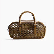 Polyester Vintage Boston Bag | OWNLUXE