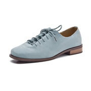 Women's Lace Leather Loafers (Blue) – Shop at OWNLUXE