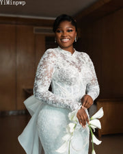 Lace Bow Dress | OWNLUXE