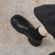 Women's Round Toe Platform Loafers – Shop at OWNLUXE
