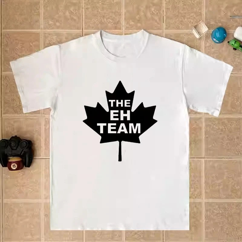The EH Team Canada T-Shirt – Canadian Pride Cotton Casual Tee | OWNLUXE