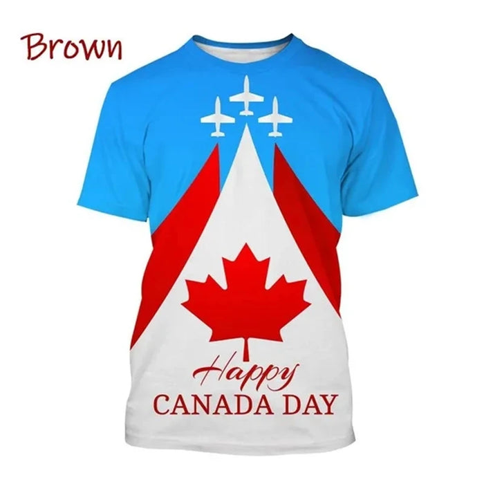 I Love Canada Flag Graphic T Shirt For Men Clothing T-Shirt | OWNLUXE