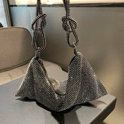 Crystal Hobo Evening Bag | OWNLUXE