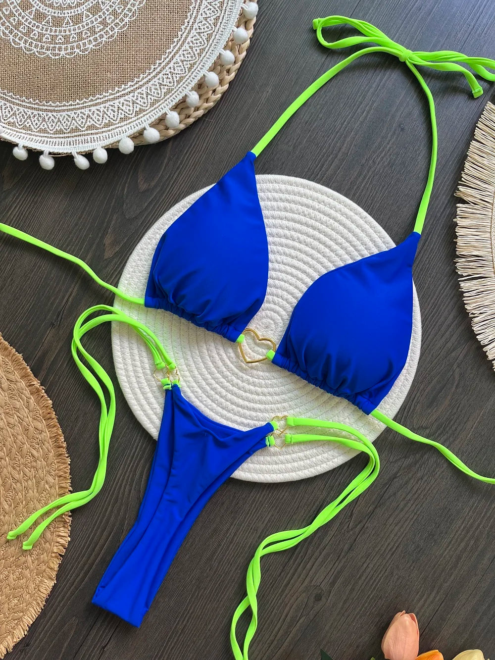 Women's Halter Two Piece Bikini (Rt018) | OWNLUXE