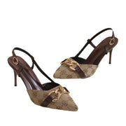 Women's Baotou Sandals Heels – Shop at OWNLUXE
