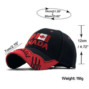 Canada Embroidered Baseball Cap - Premium Snapback Dad Hat