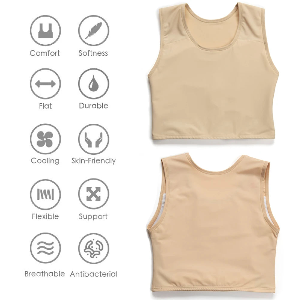 Half-Length Chest Binder | OWNLUXE