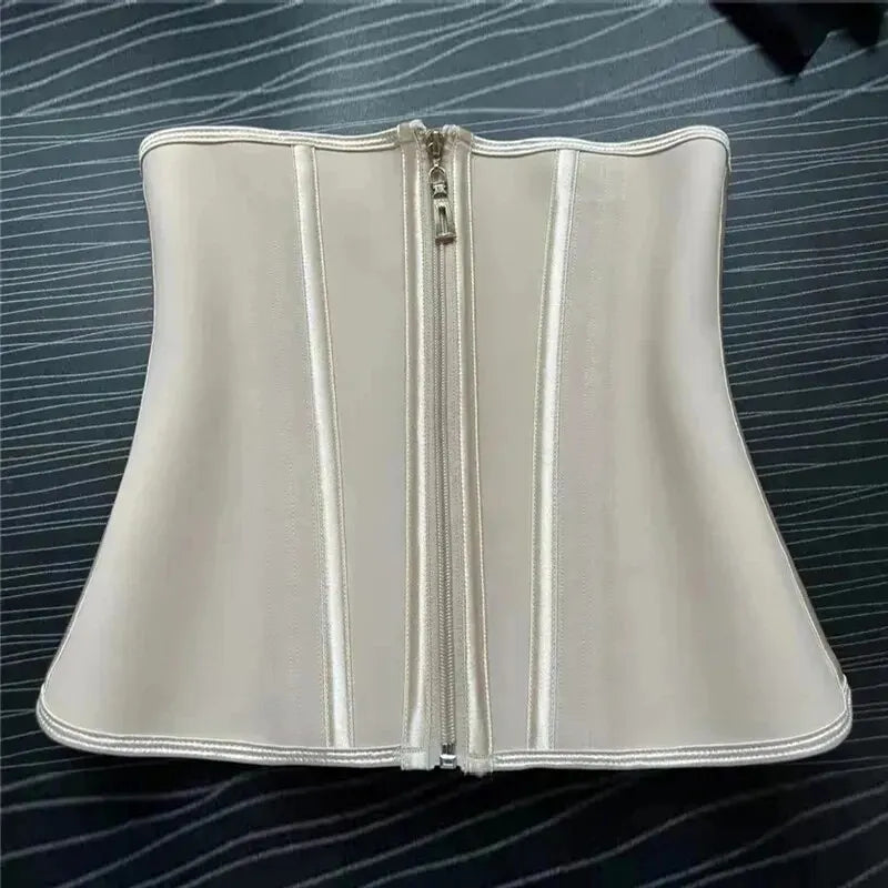 Latex Waist Trainer – Steel Boned Slimming Cincher