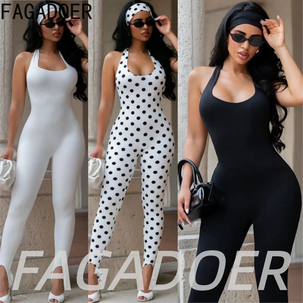 Women's Halter Jumpsuit | OWNLUXE