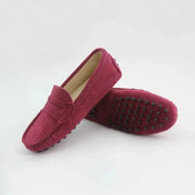 Women's Leather Loafers (Light Grey) – Shop at OWNLUXE