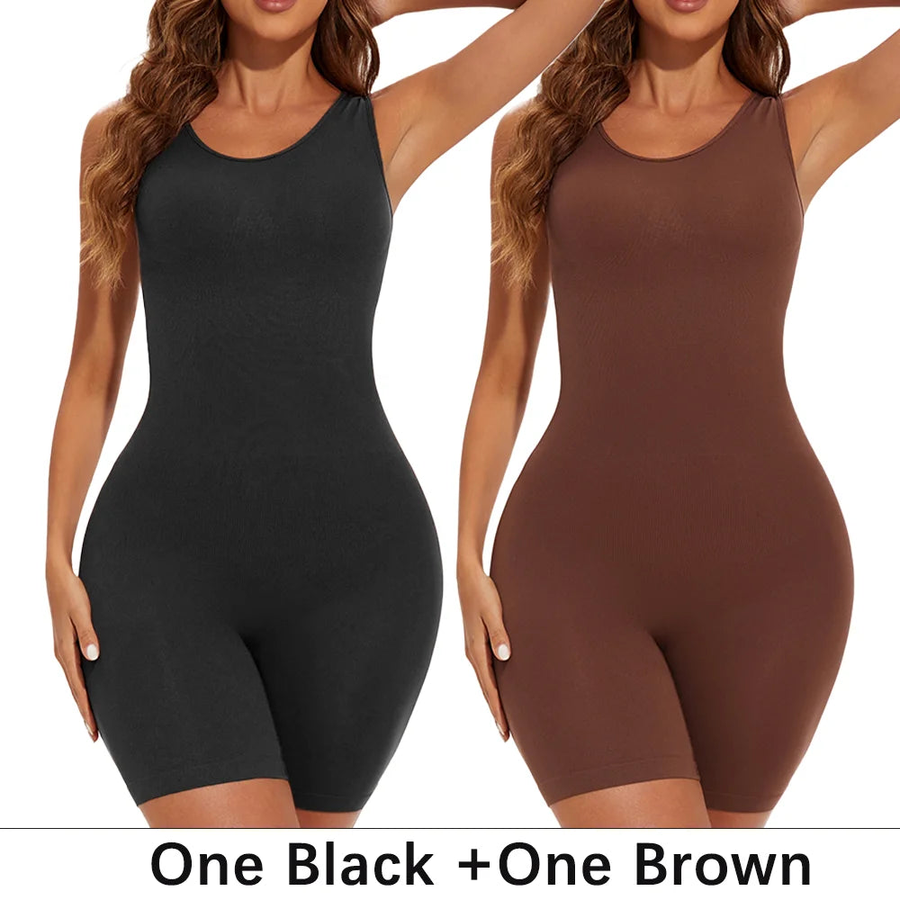 Firm Control Shaping Bodysuit – Wire‑Free, Cupless Shapewear