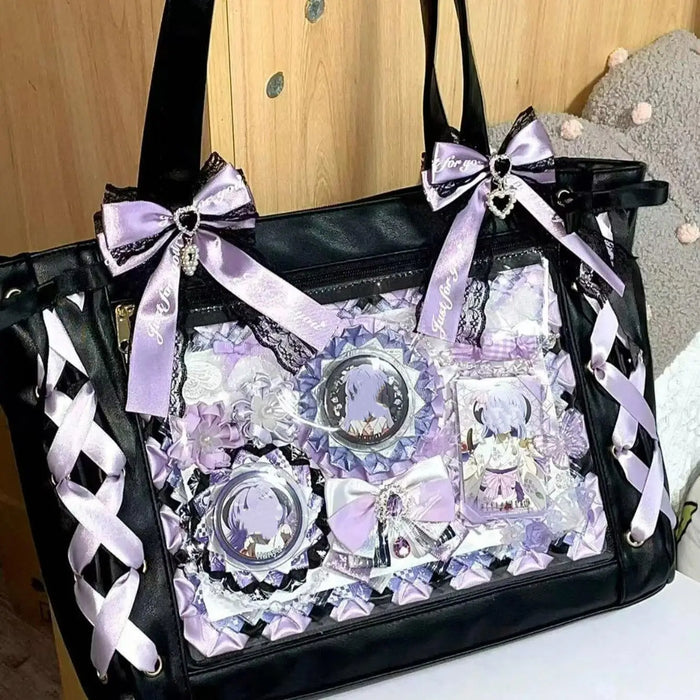 Japanese Cute Sweet Ribbon Ita Bag Lolita Girls | OWNLUXE