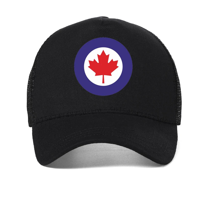 Canada Military-Style Trucker Cap — Breathable Mesh Tactical Hat | OWNLUXE