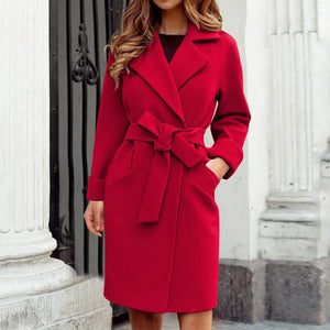 👗 Women’s Peacoat Trench Coat – Chic & Cozy Layering Piece for Winter ❄️