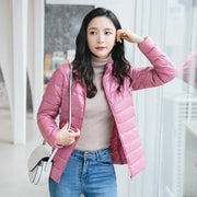 Women Spring Jacket Fashion Short Ultra Lightweight | OWNLUXE