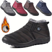 Women’s Waterproof Warm Snow Boots – Non-Slip Low Hiking Shoes
