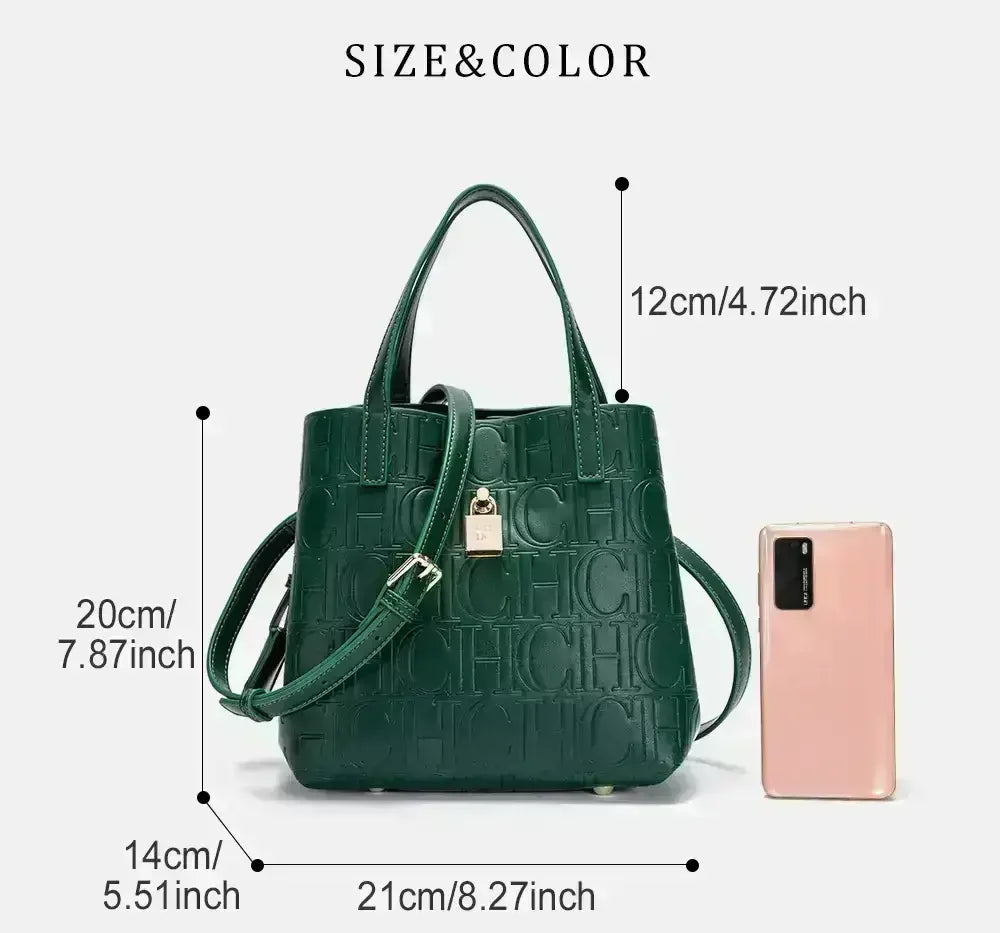 Large Capacity Letter Handbag - Classic Fashion Shoulder Bag