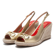Women's Sandals Summer Wedge Fish Mouth High Heel Open | OWNLUXE