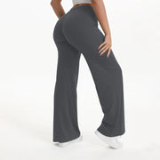 Mid-Waist Yoga Pants – Straight Leg Active