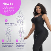 Firm Control Bodysuit Shapewear – Tummy Control & Butt Lift Fajas | OWNLUXE
