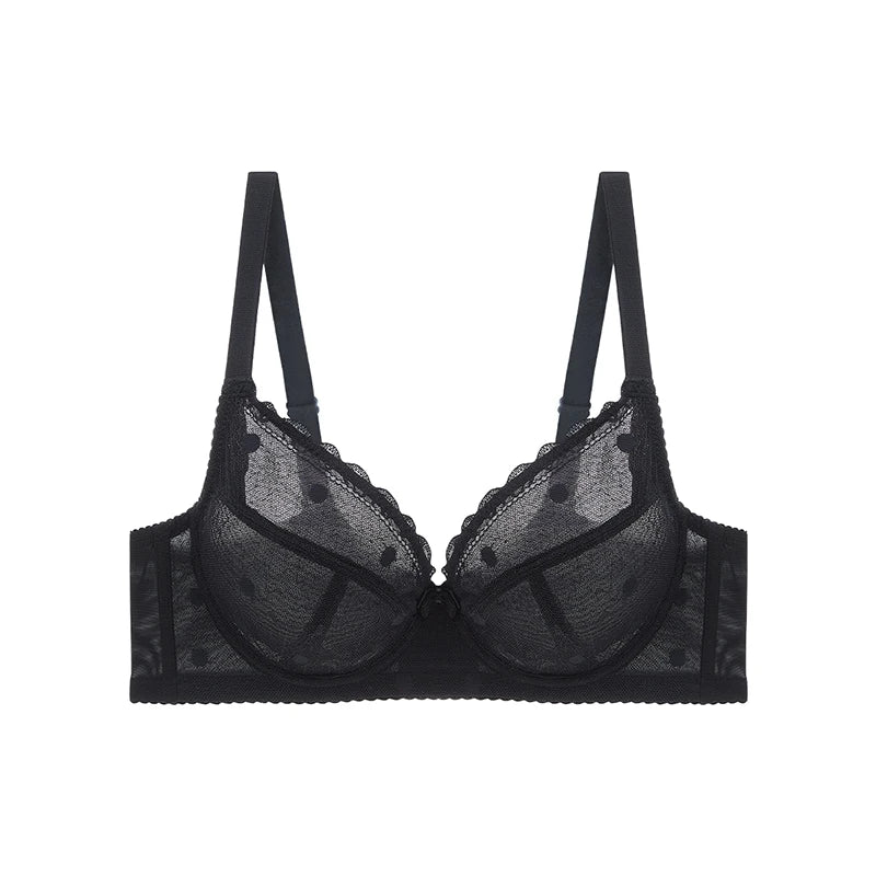 Women's Lace Plus Size Bra (White) | OWNLUXE