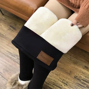 High-Waist Velvet Leggings | OWNLUXE