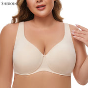 Women's Seamless Plus-Size Bra Sheroine – Shop at OWNLUXE