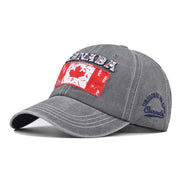 Canadian Flag Embroidered Baseball Cap — Adjustable Retro Unisex Hat | OWNLUXE