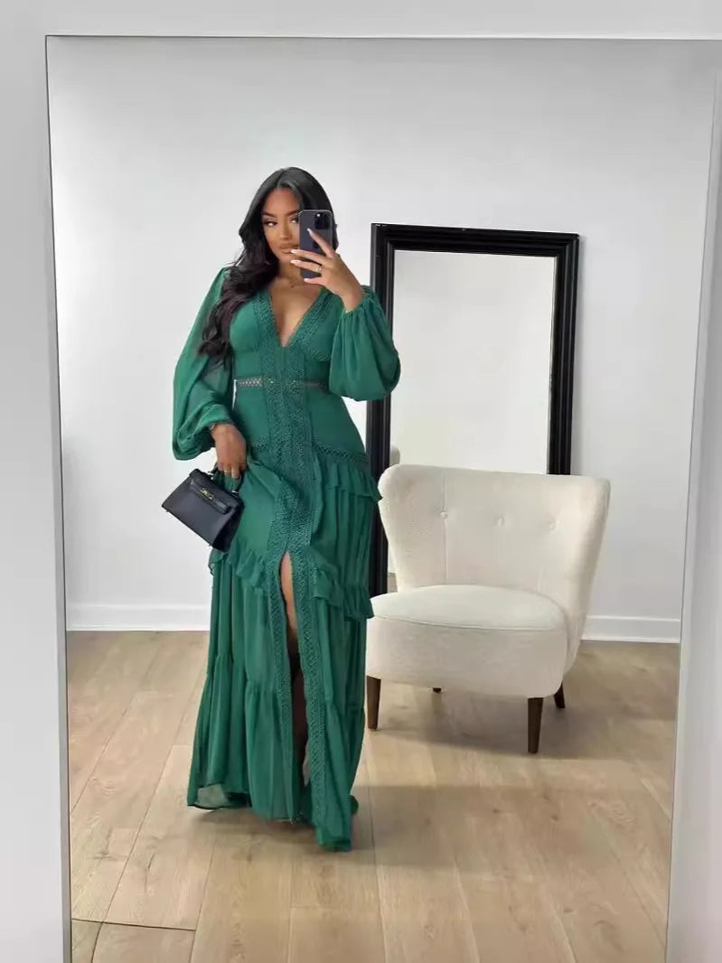 Maxi Long-Sleeve Robe | OWNLUXE