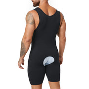 Seamless Men’s Full Body Shaper Bodysuit for Tummy Control