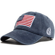 Cotton Retro Baseball Cap Flag | OWNLUXE