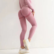 Women’s High-Rise Quick-Dry Yoga Leggings with Tummy Control