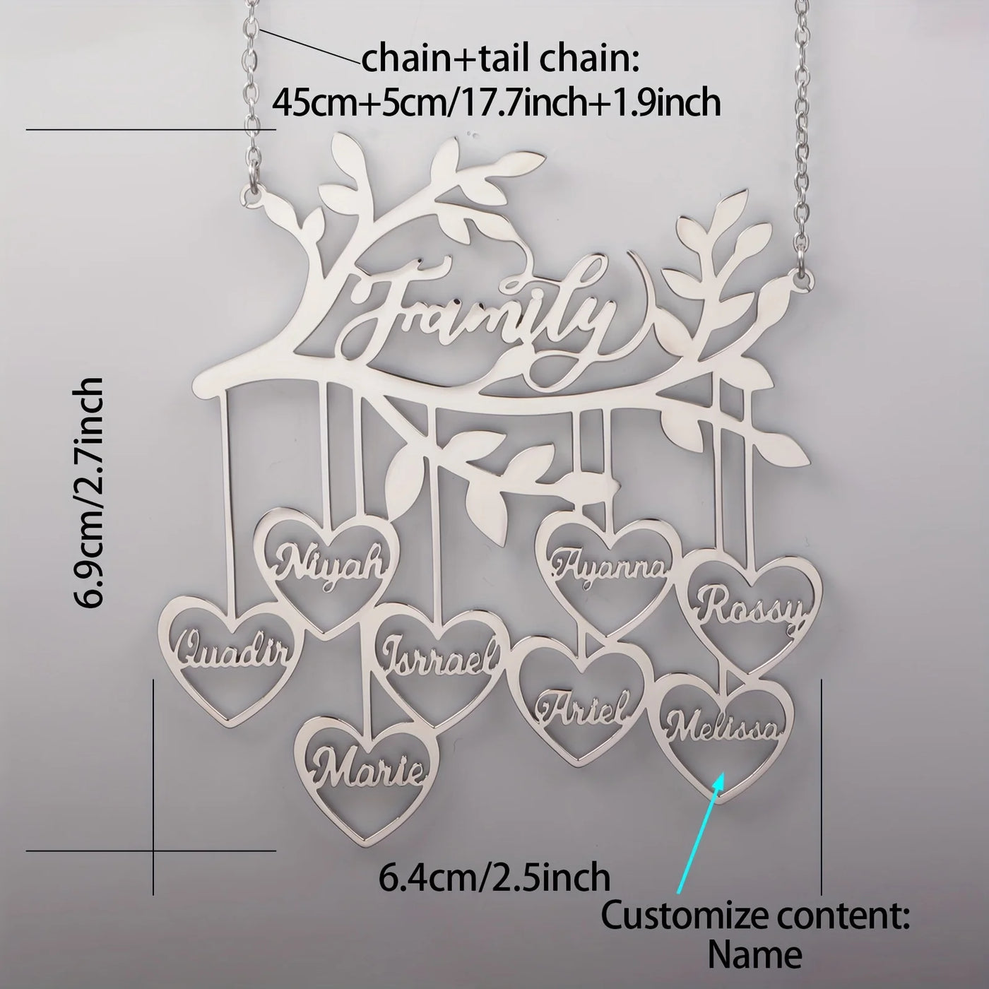 Custom Tree Necklace | OWNLUXE
